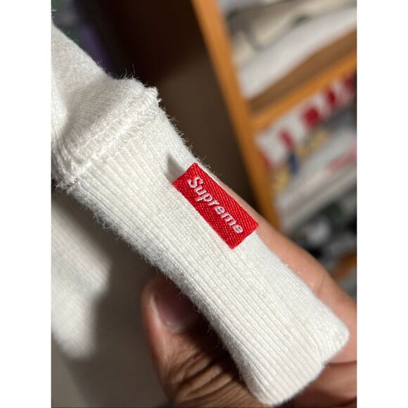 Supreme Box Logo White Cow Camo Hoodie - Picture 3 of 9